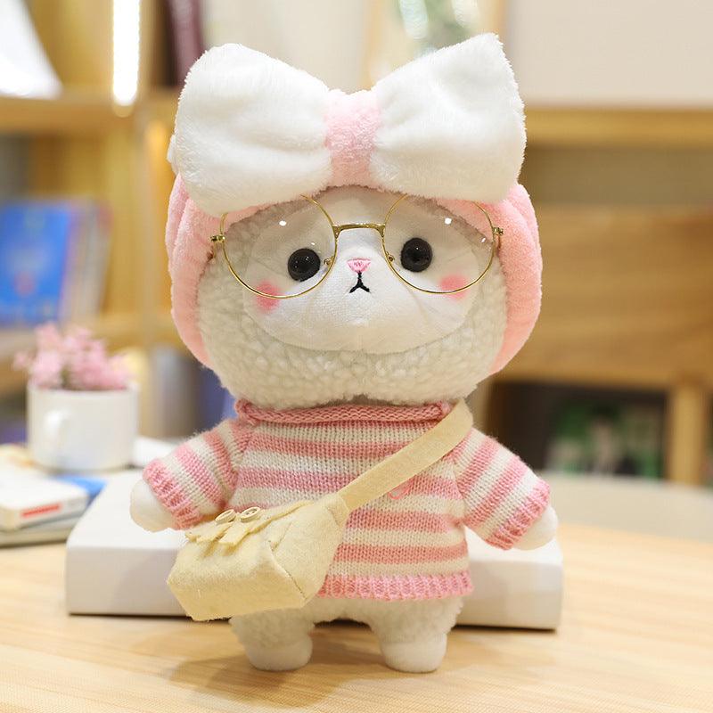 Cho Kawaii Baby Sheep In Various Cute Outfits Plush Toy E 30cm Stuffed Animals Plushie Depot