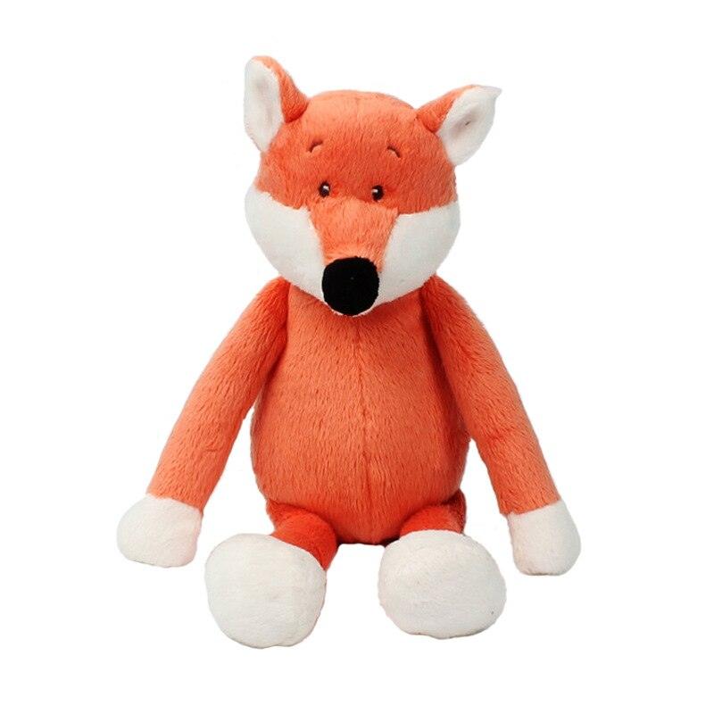 Cute fox teddy bear plush toy Orange Teddy bears - Plushie Depot