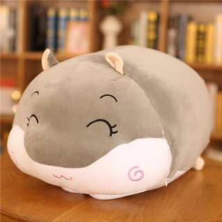 Cute Huggable Hamster Plush Pillows 17" 2 Plushie Depot