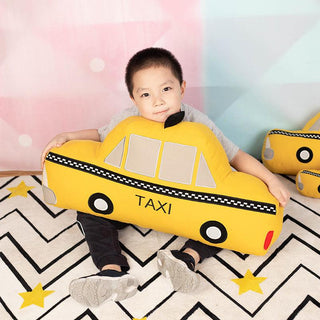 Cute Taxicab Pillow Pillows - Plushie Depot