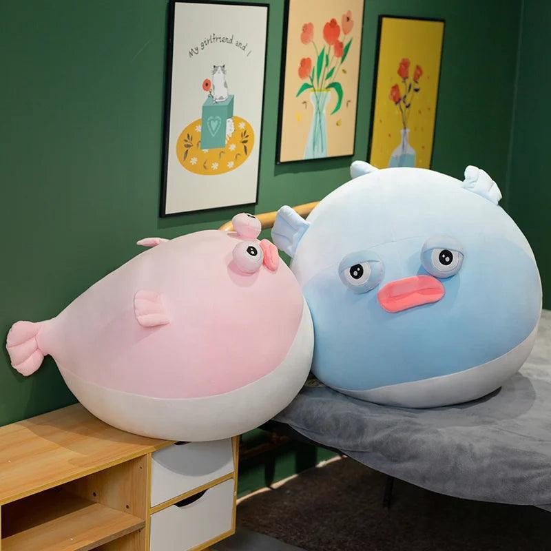 Puffer fish stuffed animal sales