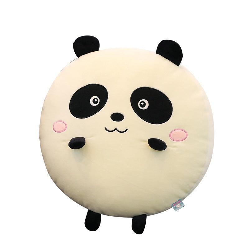 Round Animal Pillow Plush Toys Panda 40cm Stuffed Animals Plushie Depot