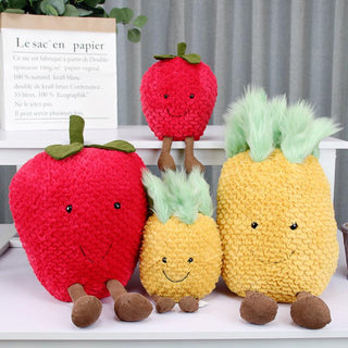 Creative and Funny Fruit and Vegetable Plush Toys (13 Different Types) - Plushie Depot