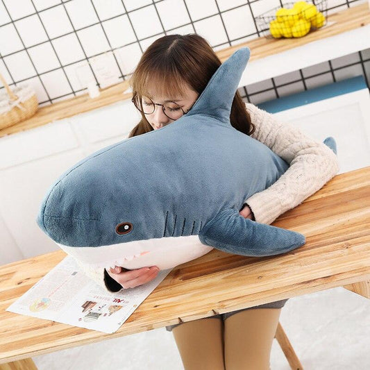 Soft Shark Plush Pillow Pillows - Plushie Depot