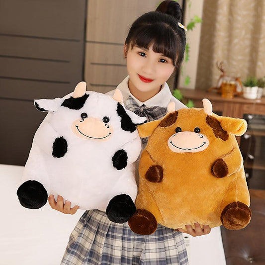 Cute Cartoon Cow Plush Pillows Pillows - Plushie Depot