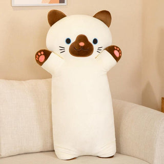 Adorable Stuffed Fox and Siam Cat Plush Toys siam Stuffed Animals - Plushie Depot