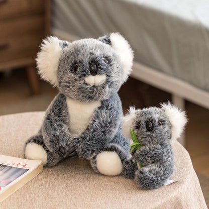 Plush Koala Bears, Mother and Child Plushie Depot