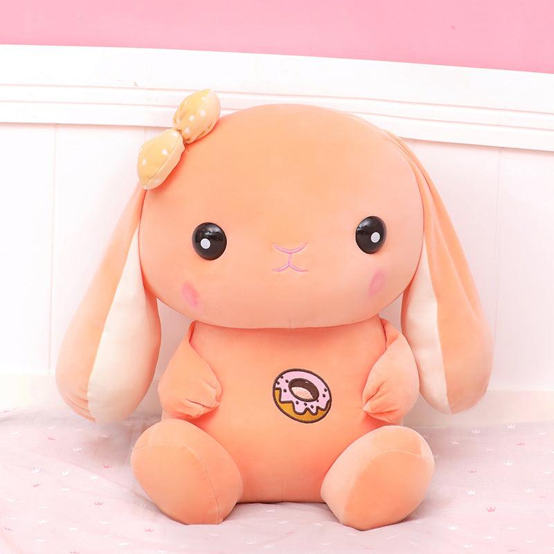 Kawaii Rabbit Plush Toys Cute Long Ears Bunny Doll 2style Plushie Depot