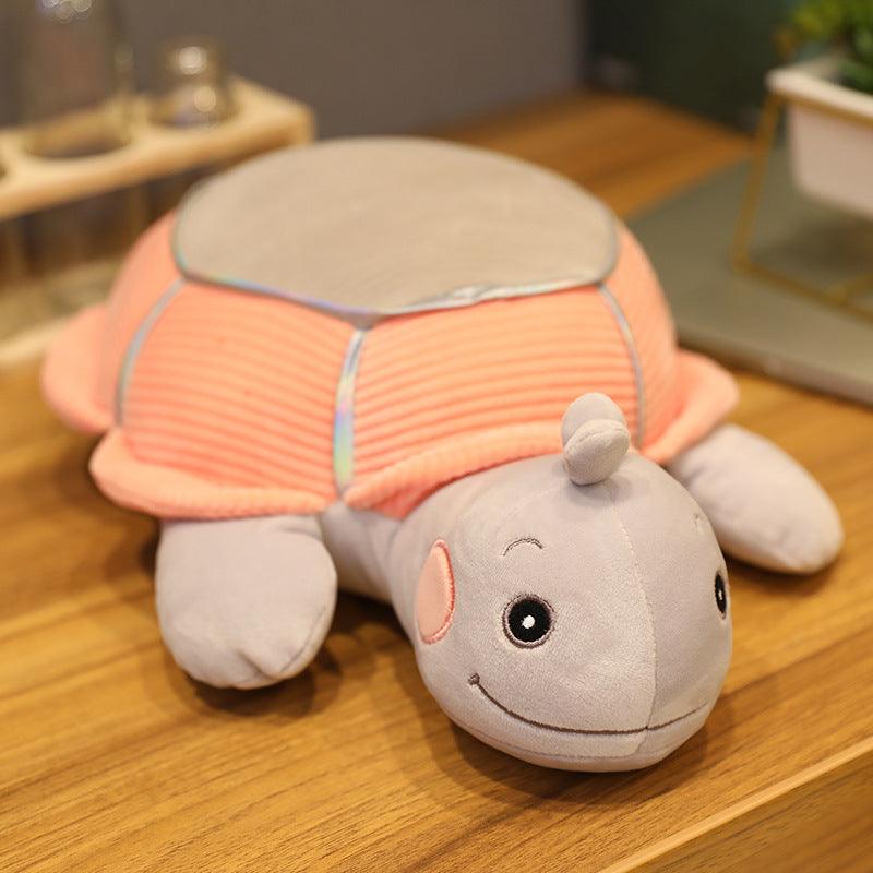 Little turtle plush toy Grey - Plushie Depot