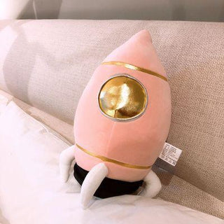 Astronaut plush toy doll Pink rocket Bags - Plushie Depot