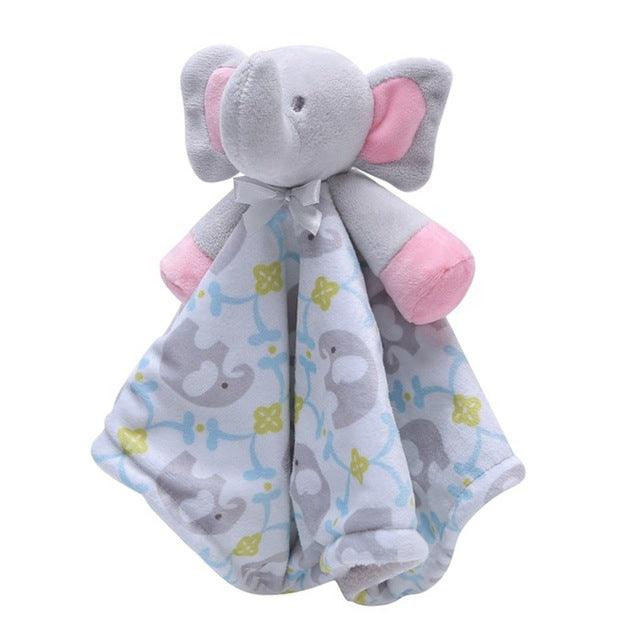 Newborn Appease Towel Baby Bear Doll 0-2years Soothing Towels Pink Plushie Depot