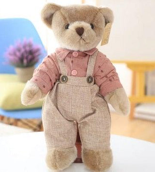 Retro Dress Up Teddy Bear four Plushie Depot
