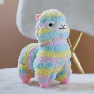 Adorable Rainbow Alpaca - Plushie Depot