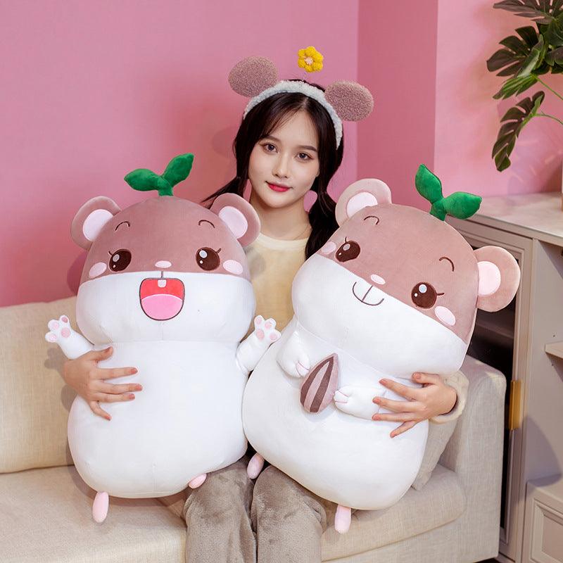 Soft Down Cotton Small Hamster Flute Doll Plush Toy Plushie Depot
