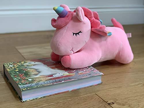 Unicorn Plush Pillow – Stuffed Unicorn Plush Pillow for Kids – Cute Unicorn Plush – Soft and Comfortable Unicorn Plush – Safe for Kids – Perfect Present for Kids – Pink 12 inches Stuffed Animals Plushie Depot