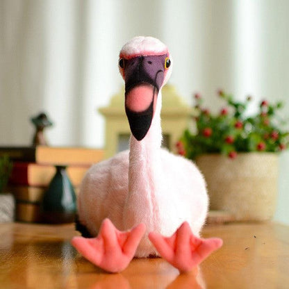 Simulation Flamingo Animal Plush Doll Plushie Depot