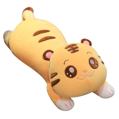 Cute Lying Tiger Pillow Plush Plushie Depot