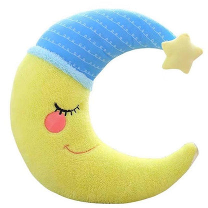 Lovely Stuffed Moon Shaped Pillow Pillows - Plushie Depot