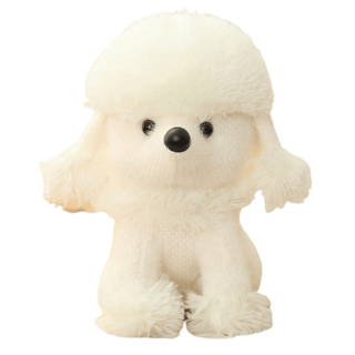 Cute Fuzzy Poodle Plushies Plushie Depot