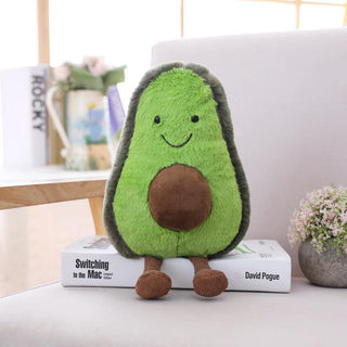 Creative and Funny Fruit and Vegetable Plush Toys (13 Different Types) Avocado Plushie Depot