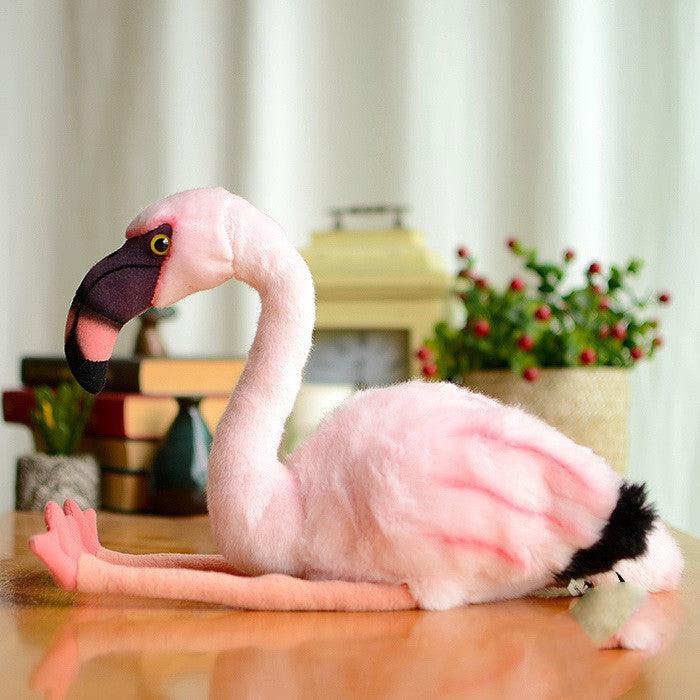 Simulation Flamingo Animal Plush Doll Plushie Depot