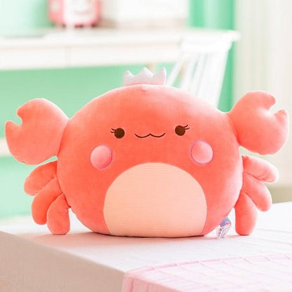 Royal Crab 22” Pink Stuffed Animals - Plushie Depot