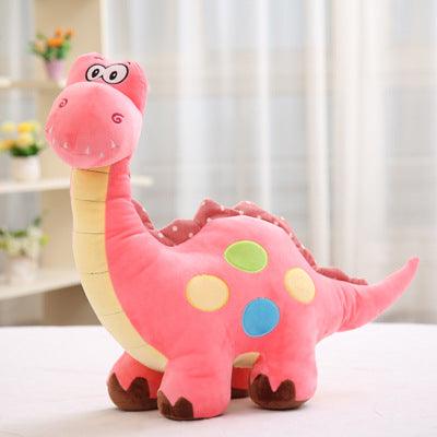 Children's Cartoon Doll Dinosaur Plush Toy Pink 20cm - Plushie Depot