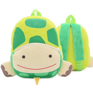 Stuffed animal turtle kindergarten backpack Plushie Depot
