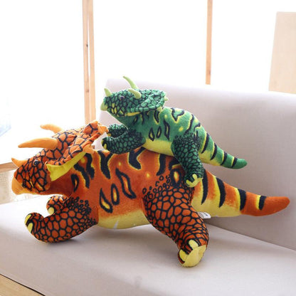 Triceratops Dinosaur Soft Stuffed Plush Toy Plushie Depot