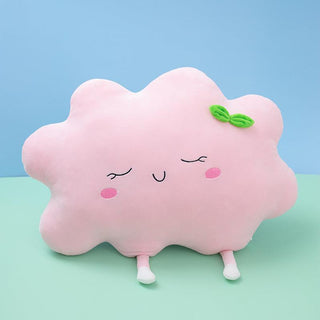 Cute Cartoon Sun and Clouds Plush Toys Pink Plushie Depot