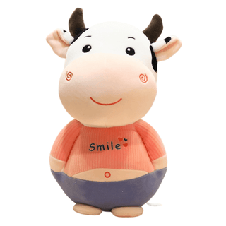 The Happy Smiling Cow Plushie - Plushie Depot