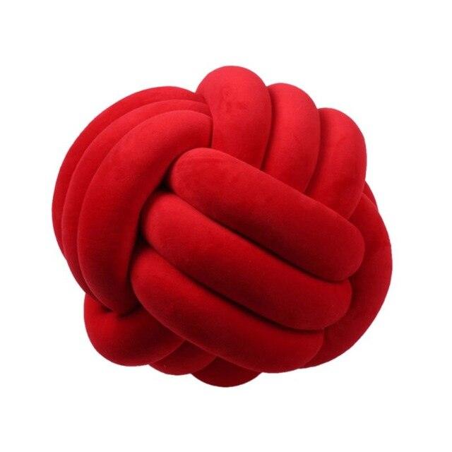 Soft Knot Ball Cushions, Stuffed Pillow Balls 16 Plushie Depot