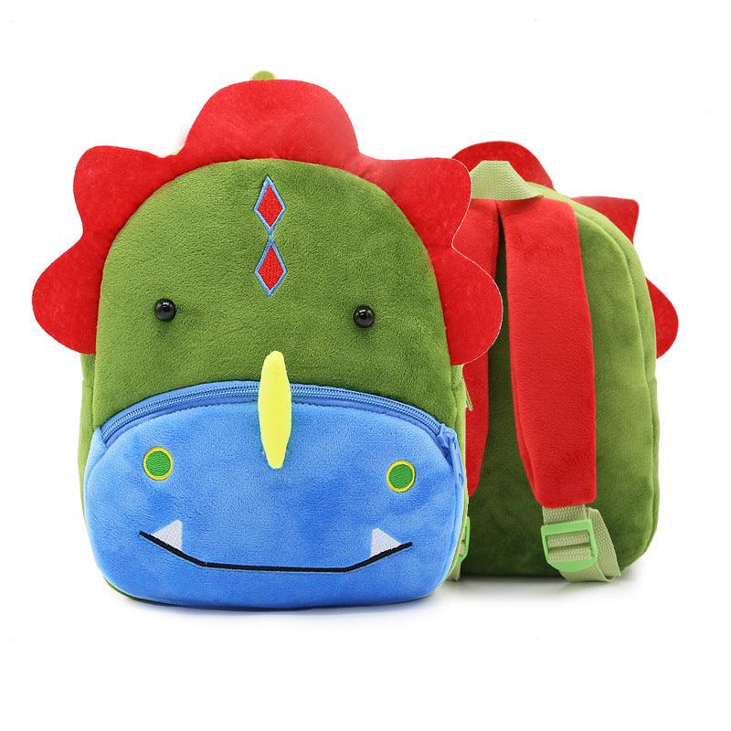 Cute Animal Plush Backpacks, Cartoon Book Bags for Children Dinosaur Bags Plushie Depot