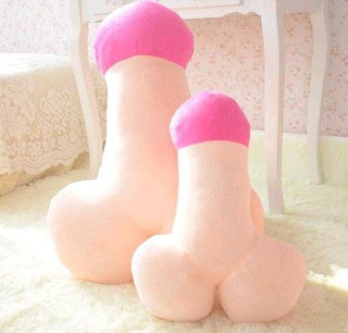 Funny Pink Penis Plush Toy Gag Gift - Plushie Depot