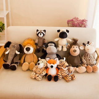 Jungle animal plush toys - Plushie Depot