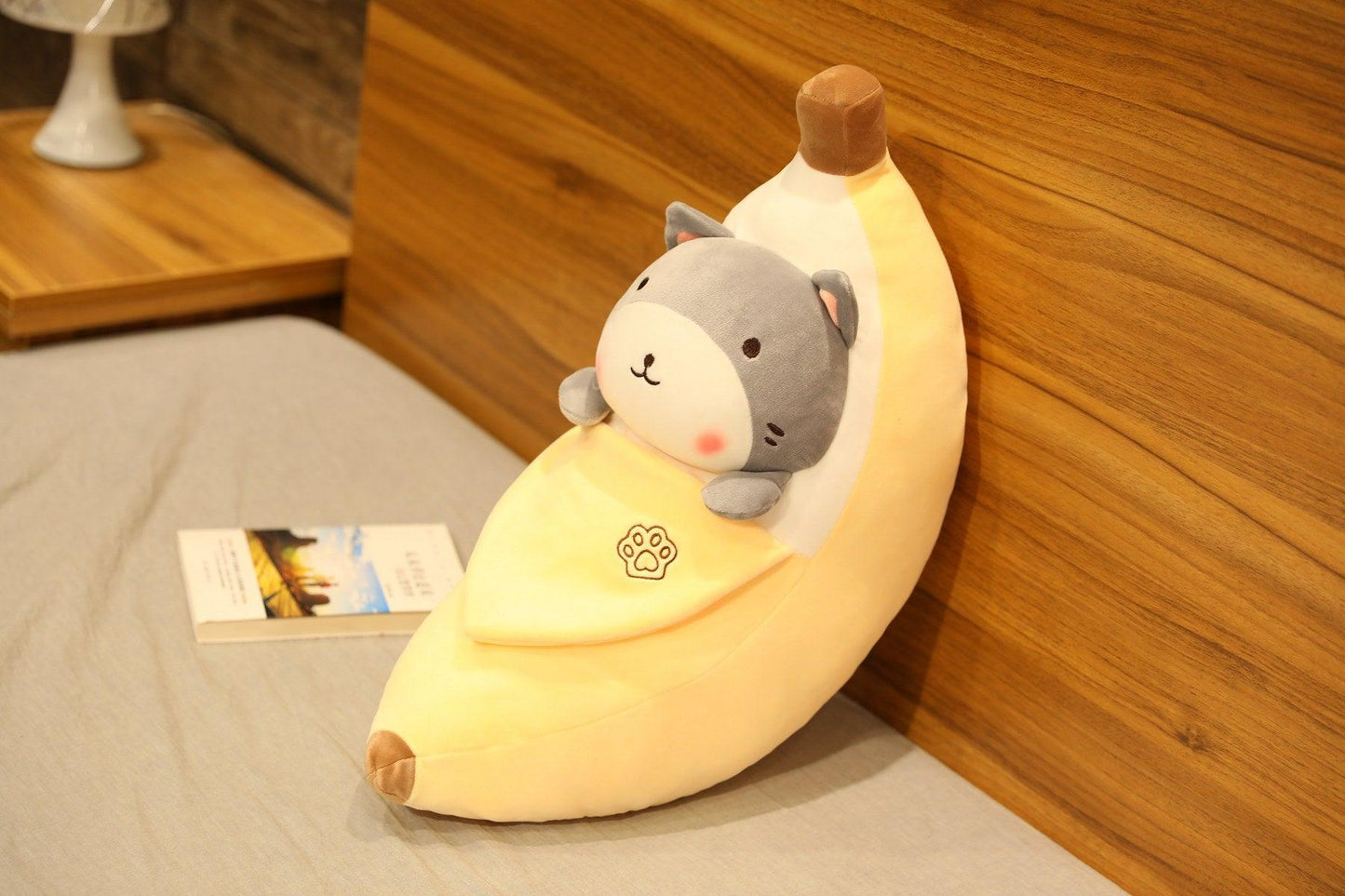 Creative Peeling Banana Piggy Plush Toy B Plushie Depot