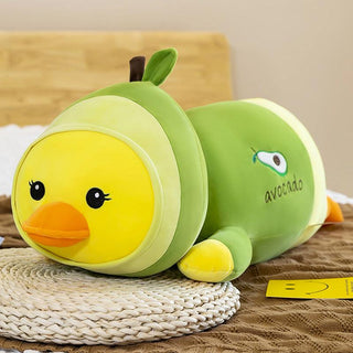 Cute Fruit Pet Ducky Plushy Green B Stuffed Animals - Plushie Depot