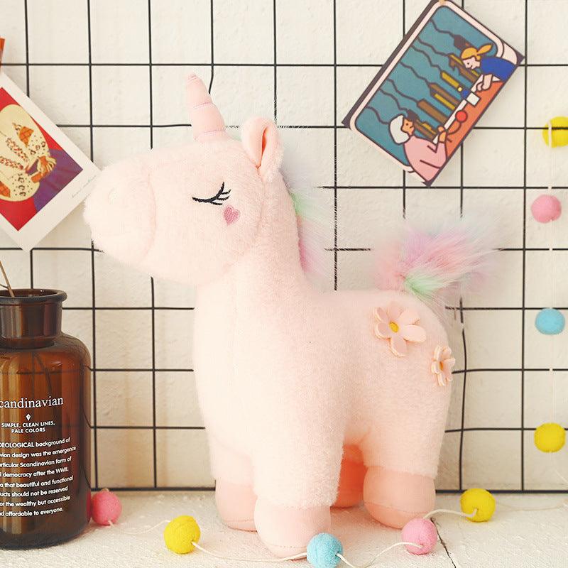 Plush Unicorn Toy pink Plushie Depot