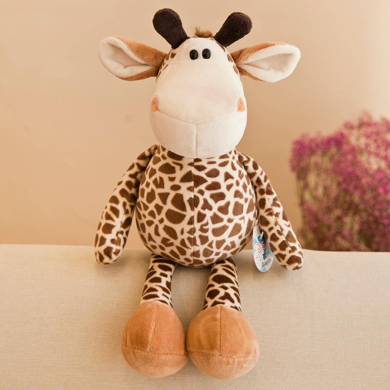 Jungle animal plush toys Giraffe 25cm Plushie Depot