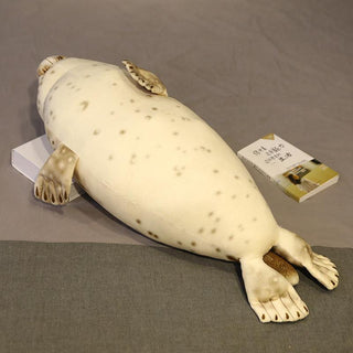 Realistic Chubby Sea Lion Plush Toy - Plushie Depot