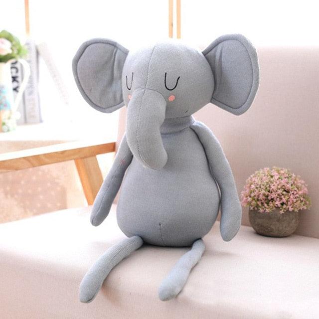 Cute Elephant Rabbit Pillows for Baby Girl Soft Stuffed Animal 50cm elephant Stuffed Animals Plushie Depot