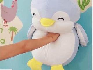 Chubby Happy penguin Stuffed Plush Doll Plushie Depot