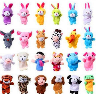 Easter Fingers Plush Toys Hand Puppets - Plushie Depot