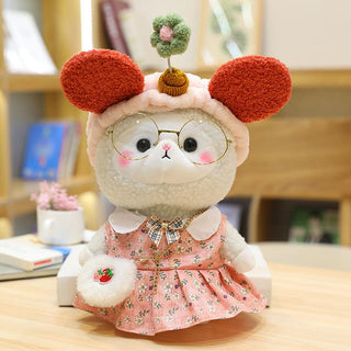 Cho Kawaii Baby Sheep In Various Cute Outfits Plush Toy F 30cm Plushie Depot