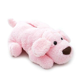 Cute Cartoon Plush Teddy Dog Tissue Cover Box Pink Plushie Depot