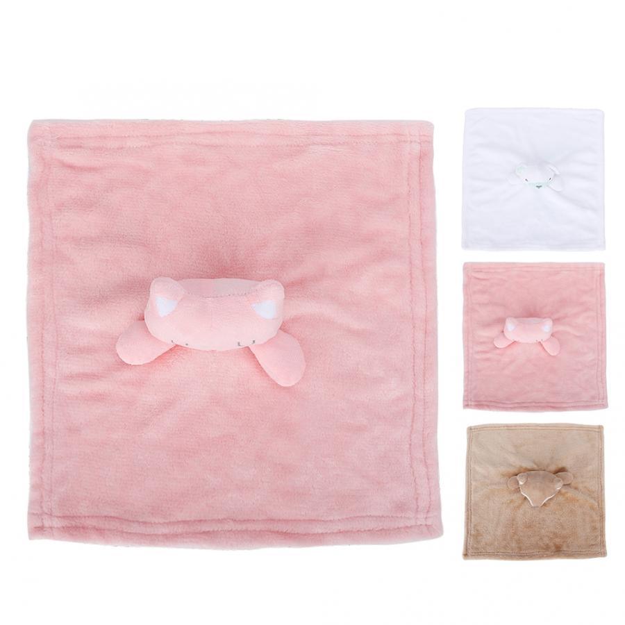 Baby Infant Cute Kawaii Soothing Appease Animal Baby Towels Stuffed Animals - Plushie Depot