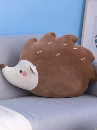 Artistically Cute Plush Animal Pillows 17" Hedgehog Plushie Depot