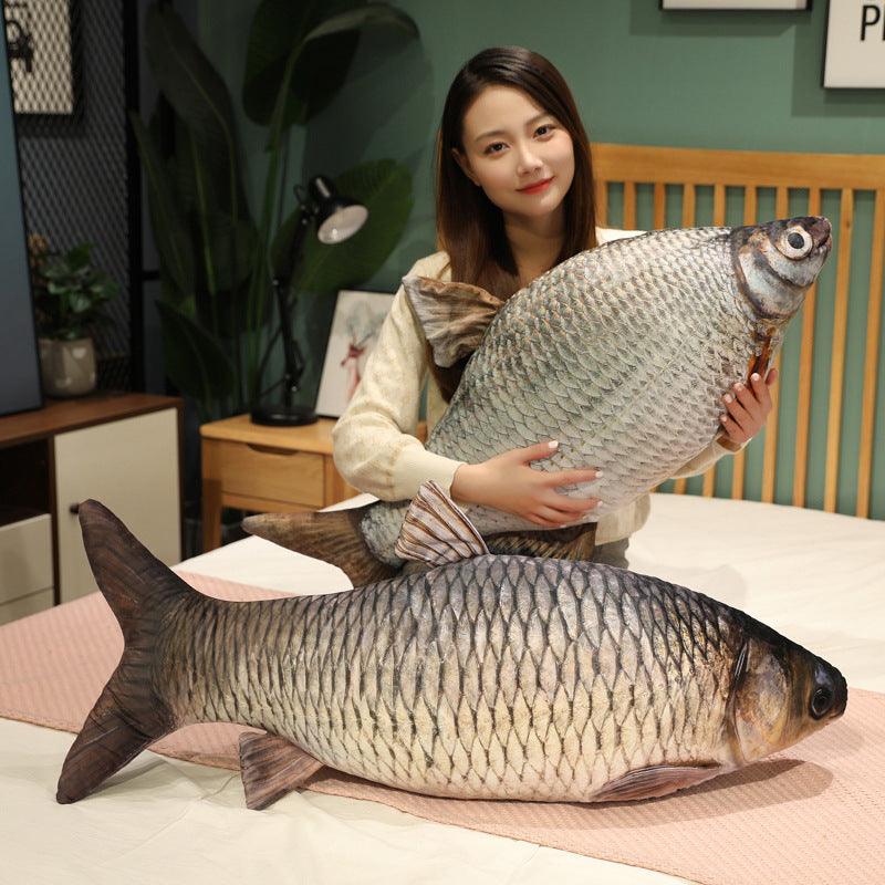 Funny Realistic Fish Plush Pillow Plush Toys Stuffed Animals Plushie Depot