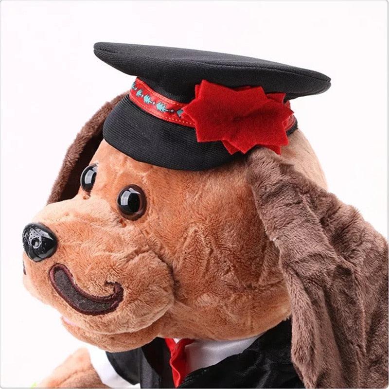 Russian Accordion Dog, Singing and Dancing Electronic Toy Plushie Depot