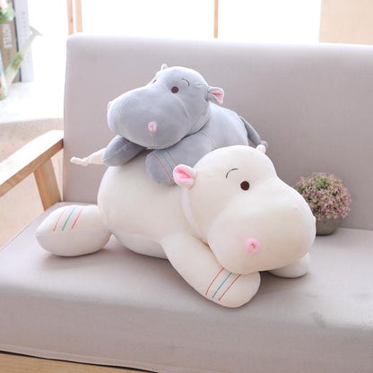 Cute Hippo plush toy Plushie Depot
